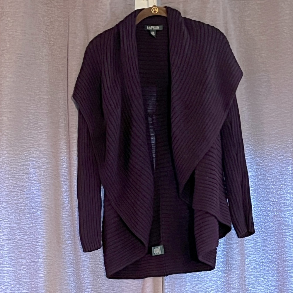 Size S/M Ralph Lauren Knit Open Cardigan